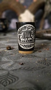 REHMAN CRAFT - Decoración Rústica para el Hogar Hecha a Mano con Cuerno de Búfalo Real y Vidrio Ecológico - Product Image 5