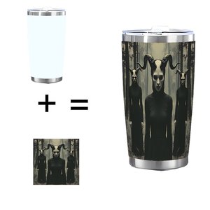 Stainless Steel Tumbler 20oz Double Wall <b>Insulated</b> For Home Office Car Outdoor Use - Product Image 4