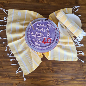 Lot de serviettes de cuisine en gros, 100% coton turc tissé, légères, absorbantes, séchage rapide, personnalisables avec logo - Product Image 5