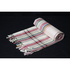 Toallas de Playa Kikoy de Algodón a Rayas Promocionales con Flecos - Estilo Turco Ecológico de Secado Rápido al Mejor Precio - Product Image 4