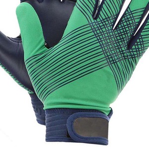 Gants de football américain personnalisés de haute qualité 2026 du Pakistan avec sangle de poignet réglable en néoprène et cuir - Product Image 6
