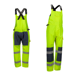 Pantalones de Trabajo de Alta Visibilidad Resistentes al Fuego, Overoles con Tirantes, Ropa de Trabajo Ignífuga, Ropa de Seguridad, Pantalones con Tirantes de Alta Visibilidad - Product Image 5