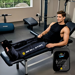 Foot And <b>Leg</b> Massager 6 Chamber Air Compression Boots <b>For</b> Athletes CE Certified OEM ODM AS ALL STAR - Product Image 1