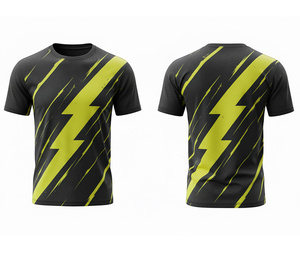 เสื้อยืดกีฬาพิมพ์ลายตามสั่งสำหรับงานออกแบบตามสั่ง |   ไซส์ผู้ชาย ผู้หญิง และเยาวชน |   ชุดกีฬาฝึกซ้อมน้ำหนักเบา แห้งเร็ว ขายส่ง - Product Image 6