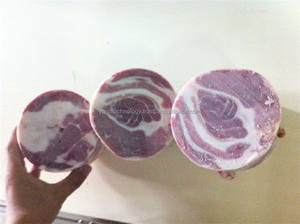 10kg High Quality Frozen Meat Cod Mutton Roll Filling Machine Commercial Pneumatic Control Meat Roll Stuffing <b>Maker</b> device - Product Image 6