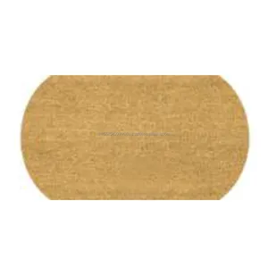 最畅销的聚氯乙烯簇绒椰壳垫天然素色垫15毫米厚度多种颜色和设计可从印度获得