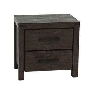 Solidwood Simple Nightstand <b>Drawers</b> for Bedroom Bed <b>Side</b> <b>Table</b> Furniture - Product Image 2