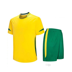 <b>Soccer</b> Team Uniform with Custom Number Option New Arrival Breathable Football Uniform Crew Neck Elastic Waist Wicking Polyester - Product Image 1