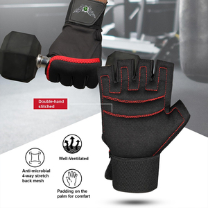 Guantes de Levantamiento de Pesas Directo de Fábrica, Guantes de Entrenamiento Antideslizantes para Gimnasio, Ejercicio, Crossfit y Fitness, Guantes Deportivos OEM para Gimnasio - Product Image 5