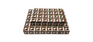 Caja de Joyería Hecha a Mano con Incrustaciones de Hueso y Madera, con Diseño Floral Intrincado, Organizador de Almacenamiento de Lujo, Tamaño y Color Personalizables - Product Image 3