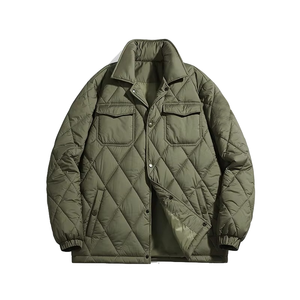 Chaqueta Acolchada Informal con Capucha para Hombre, Rellena de Algodón, Ligera, Transpirable, Resistente al Viento, con Estampado de Dibujos Animados, para Otoño - Product Image 2