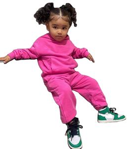 Conjunto de chándal de Jersey de algodón personalizable Vintage Unisex, Sudadera con capucha 3D sólida de invierno, pantalones para correr, logotipo bordado - Product Image 4