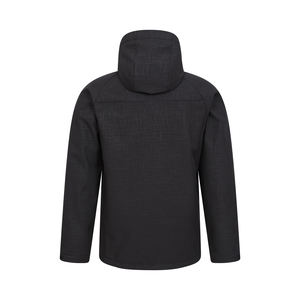 Chaqueta Cortavientos Softshell con Capucha y Parches Personalizada, de Alta Calidad para Hombre, Uso en Exteriores, Superventas - Product Image 3