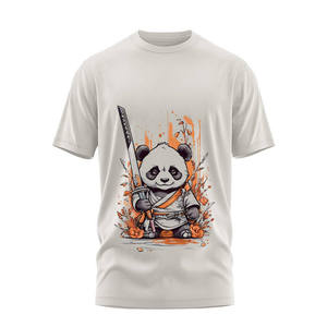Nueva Camiseta de Algodón Puro de 300G con Cuello Pequeño, Estilo Hip Hop, Corte Holgado, Oversize, para Hombre - Product Image 6