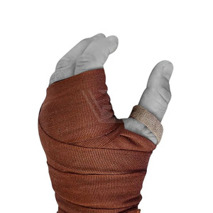 Fitness Boxing Accessories Premium Quality Cotton Adjustable Boxing <b>Hand</b> Wraps Breathable Unisex for Kick Boxing MMA Training - Product Image 2