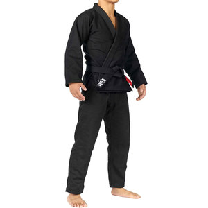 Kimono de Jiu Jitsu Brasileño BJJ de Alta Calidad, 450 Gsm, para Adultos, Color Blanco, 100% Algodón Elástico, Duradero, con Logotipo Personalizado - Product Image 1