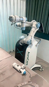 หุ่นยนต์นวดอัจฉริยะ AuraCare สำหรับธุรกิจ - แบบเสียบปลั๊ก ใช้พลังงานจากไฟฟ้า เป็นมิตรต่อสิ่งแวดล้อม นวดได้ทั่วร่างกาย เหมาะสำหรับร้านเสริมสวย - Product Image 2