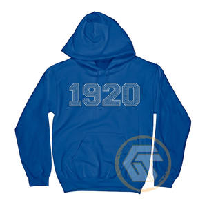 Sudadera con Capucha Personalizada de Otoño/Invierno Zeta Phi Beta, de Algodón y Felpa, Bordada en la Parte Delantera, de Alta Calidad y Ecológica, para Hermandades Griegas - Product Image 4