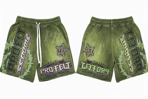 กางเกงขาสั้นสไตล์วินเทจ ผ้าฝ้าย 100% ซักแบบวินเทจ เป็นมิตรต่อสิ่งแวดล้อม แห้งเร็ว แฟชั่นแนวสตรีทสุดฮิต เอวยางยืด ทรงหลวม ลายกราฟิก - Product Image 3