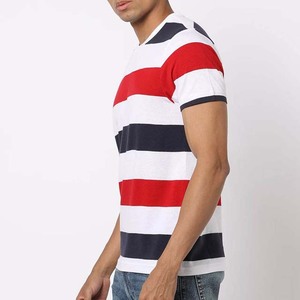 เสื้อยืดถักสั่งทำขายส่งจากคลังสินค้าในสหรัฐอเมริกา สำหรับผู้ชาย ผ้าฝ้ายแท้ 180GSM เป็นมิตรกับสิ่งแวดล้อม ระบายอากาศได้ดี สวมใส่สบาย แขนสั้น พิมพ์ลาย - Product Image 2