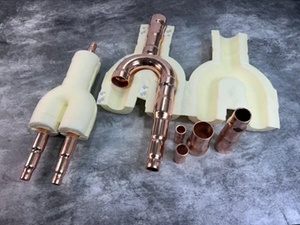 VRF Refnet Joints Copper Branch Pipe Connector for Air Conditioner Refrigeration HVAC Installation Fitting Parts <b>Kit</b> - Product Image 4