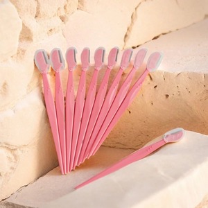 Modern Stainless Steel Eyebrow Tweezers Set Pointed Tip Slanted Design Durable Grooming <b>Tool</b> for Precise <b>Hair</b> <b>Removal</b> - Product Image 6