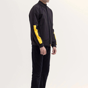 Best Quality Woven Coated Stand Collar Front Logo <b>Long</b> Sleeve Bomber <b>Jacket</b> for Men Autumn <b>Waterproof</b> Breathable Windproof - Product Image 2