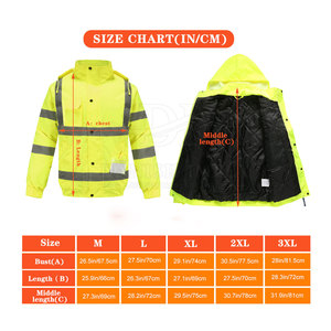 Reflective Work Wear Safety <b>Jacket</b> Waterproof Unique Clothing Safety <b>Jacket</b> Factory Direct Supplier Work Safety <b>Jackets</b> - Product Image 5