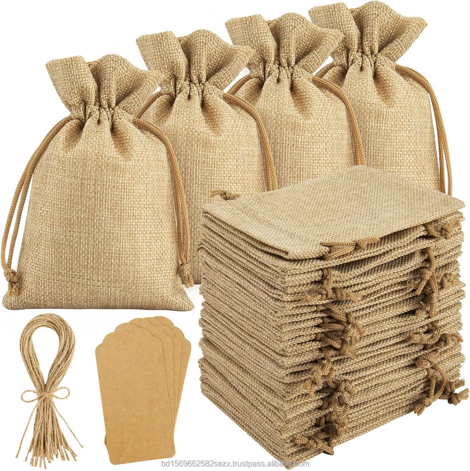100% natural jute color