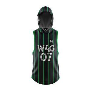 Personalized Men's American Flag Football Jerseys 100% Polyester Sleeveless Premium Quality Quick Dry Breathable 7v7 Jerseys - Product Image 5