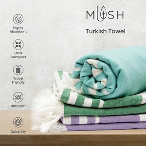 Toalla de Baño Turca 100% Bambú, Ultra Suave, Altamente Absorbente, de Secado Rápido, Toalla de Baño de Lujo para Hotel, Spa, Resort y Hogar - Product Image 5