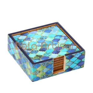 Posavasos de sublimación personalizados para bebidas y café, posavasos para tazas de té, posavasos para bebidas, posavasos cuadrados redondos de MDF - Product Image 1