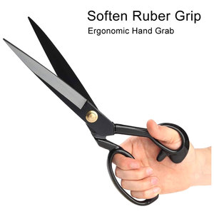 Professional 10 Inch Tailor <b>Scissors</b> Heavy Duty Fabric Shears for <b>Sewing</b> Leather and Denim Cutting - Product Image 5