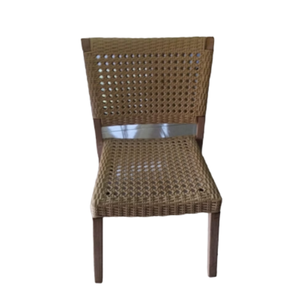 Sillas de comedor de mimbre de ratán de estilo moderno de mejor calidad para uso en interiores y exteriores sillas sin brazos precio al por mayor - Product Image 1