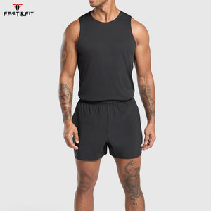 Wholesale Custom <b>Mens</b> <b>Singlet</b> Polyester Breathable Quick Dry Anti-Pilling Gym Training Tank Top - Product Image 6