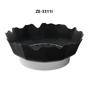 Brasero Decorativo de Acero con Forma de Flor y Borde Festoneado para Jardín o Patio Exterior - Product Image 2