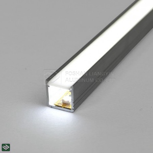 Extruded 6000 Series Aluminum <b>Square</b> Profile Lighting Housing with T3~T8 Temper and Bending Service for Transportation <b>Tools</b> - Product Image 2