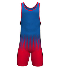 Service de fabrication professionnel de maillots de lutte par sublimation, tissu haute performance avec design d'équipe personnalisé - Product Image 1