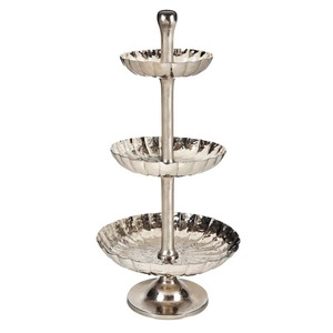 Three Tier Stainless Steel Cake Stand Handmade Multi Layer Serving <b>Tray</b> for Desserts and Party Display - Product Image 5