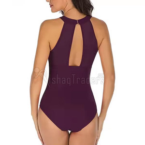 Traje de Baño para Mujer, Cómodo, Transpirable, con Contraste de Color, Sostenible y sin Costuras - Product Image 6