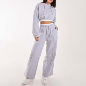 Sudadera con Capucha Corta para Mujer, Diseño Nuevo, Precio al por Mayor, Invierno, Algodón y Poliéster, Mangas Largas, Alta Calidad, Secado Rápido, Transpirable - Product Image 1