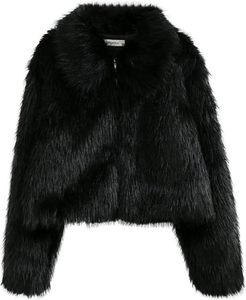Manteau en fourrure naturelle de Mongolie fait main pour femme, vente en gros, veste chaude d'hiver en fausse fourrure de renard véritable - Product Image 1
