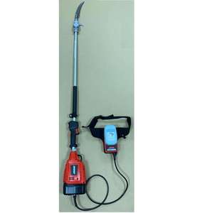 Mori-Tayo EPC260 Battery <b>Powered</b> Hedge Trimmer with Curved Blade and Adjustable Shaft for Garden Shrubs and Bushes - Product Image 5