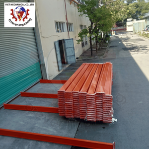 Estante de paleta ajustable tipo lágrima vertical doble profundo para almacén estantes apilables y estantes con viga escalonada - Product Image 3