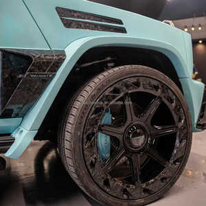 Mise à niveau du kit <span class=keywords><strong>Mercedes</strong></span> G63 <span class=keywords><strong>G800</strong></span> Kit de carrosserie dégradé bleu et blanc Pare-chocs de voiture pour <span class=keywords><strong>Mercedes</strong></span> Benz Classe G W465 G63 G Wagon - Product Image 4