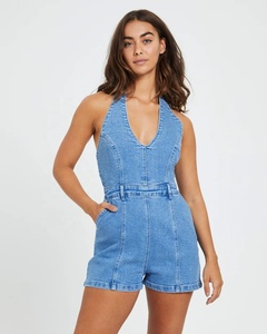Women Denim Dungaree Jumpsuit <b>Playsuit</b> Overalls Trousers Jeans Bib Pants Hot Selling Denim Jeans Suit Women/Girls Jumpsuits 2026 - Product Image 5