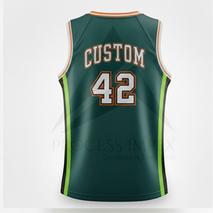 Maillot de basket-ball pour hommes et femmes, uniforme sportif personnalisé OEM, tissu en maille léger à séchage rapide, vêtements d'entraînement - Product Image 2