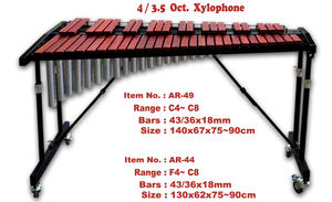 Marimba de Madera Alipa, Modelo Xilófono AR-44/AR-49 - Product Image 3