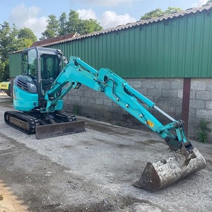 Mini-excavatrice Kobelco à prix avantageux pour des travaux de terrassement précis, un fonctionnement fluide, une maniabilité aisée et des performances de construction efficaces. - Product Image 4