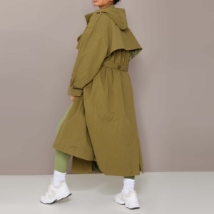 Abrigos de Invierno para Mujer, Acolchados, de Cuero Genuino, Personalizados, Modestos, Ecológicos, Impermeables, Resistentes al Viento, Transpirables, al por Mayor - Product Image 2